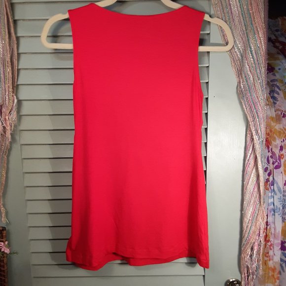 Banana Republic twist strap v-neck tank top sz S - Picture 2 of 10